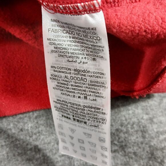 Fanatics Tom Brady 12 Tampa Bay Buccaneers Lrg Super‎ Bowl 54 LIV Hoodie Red Med - Picture 8 of 10